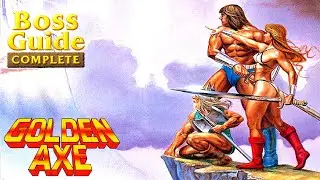 GOLDEN AXE - ALL BOSSES (HARDEST) - Mega Drive/GENESIS