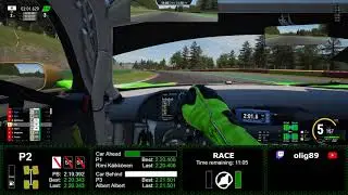 ACC - Spa with new spectator display (test)