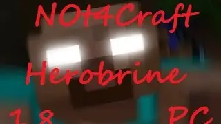 Herobrine in minecraft  1.8 - 1.10 !!! 100% works!😉😉 PC