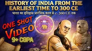 History of India upto 300 CE | Complete Syllabus ONE SHOT | BA Prog. Sem 1 | DU SOL, Regular, NCWEB🎯