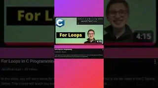 for loop explaing videos best for learning