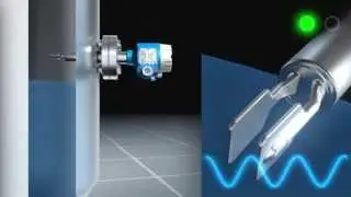 Vibronic measuring principle animation (Endress Hauser)