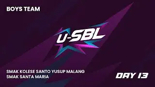 UBHINUS STUDENT BASKETBALL LEAGUE 2026 | DAY 13 SMAK KOSAYU VS SMAK SANTA MARIA | 29 JANUARI 2026