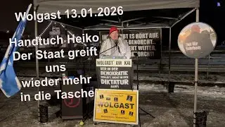 Wolgast - Handtuch Heiko - der Staat greift uns wieder mehr in die Tasche 13- 01-2026