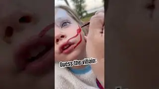 Turning My Kid Into Venom With Face Paint 🎨🕷️ he asked to be venom so I made it happen #facepaint