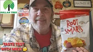 Taste Test With Mike! 🤔 I'm Trying Dollar Tree's Root Smarts Root Vegetable Chips With Sea Salt! 🍠