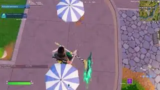 Bounce on umbrellas or tires