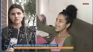Criança de 6 anos morre de meningite na Serra
