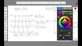 Parallel lines and perpendicular lines