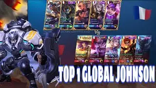 Top 1 Global Johnson Gameplay 2020 | Driving Tips and skill combo | Johnson best build 2020 |ML