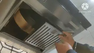 How to clean dirty/ sticky chimney filter at home.  सड़े हुए तेल से भरी चिमनी कैसे साफ करें