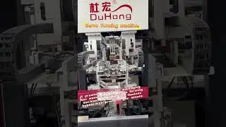 Servo forming machine, produces 70+ flawless bubble-free products per minute. #boxformingmachine