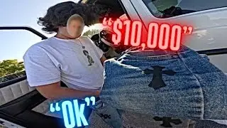 HE PAID $10,000 FOR MY CHROME HEARTS JEANS (SHOOTOUT)