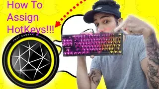 Как назначить горячие клавиши в SnapCamera для OBS