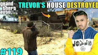 MICHAEL DESTROYED TREVOR'S HOUSE | TECHNO GTA 5 #119