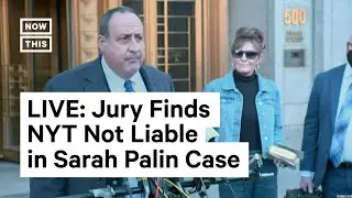 BREAKING: Jurors Find NYT Not Liable in Sarah Palin's Defamation Case | LIVE