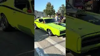 71-73 Dodge charger in sublime green #dodgecharger #mopar