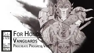For Honor - Vanguards | Painting Progress | speedpaint timelapse