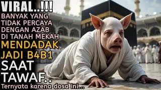 MEKAH LAGI GEGER!! Jemaah Haji Tiba-Tiba Menjadi Seekor B4b1 Saat Melakukan Tawaf | Kisah Inspiratif