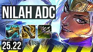 NILAH & Yuumi vs KAI'SA & Lulu (ADC) | 70k DMG, 5k comeback, Dominating | EUW Master | 25.22