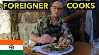 Rahul&rsquo;s COOKING CLASS in Palolem, GOA? | INDIA TRAVEL VLOG | RTW Trip Vlog73