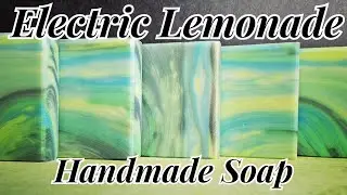 DIY Soap Design! - Electric Lemonade Handmade Soap - How It's Made - Inspired Functional Home Decor