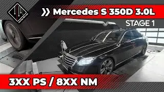 Mercedes S-Klasse  350D | Stage 1 | 100-200 km/h | mcchip-dkr