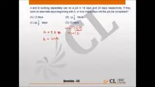 Time and Work   LCM Method Used