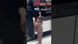 Naughty baby girl