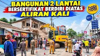 Illegal Building Eviction‼️2-Story Building with Land Title Standing on Riverbank