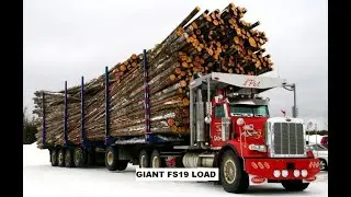WORLSD BIGGEST LOAD, WITH LOGS. FS 19
