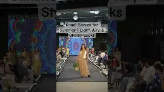 Soft, Breathable, Stylish | Khadi Sarees for Hot Weather#fashionstyle #khadisaree #summerfashion