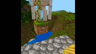 Mossy cobblestone golem win!🪨 #minecraft