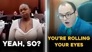 BAD ATTITUDE! Shoplifting Defendant Shows Contempt of Court, Pays the Price!