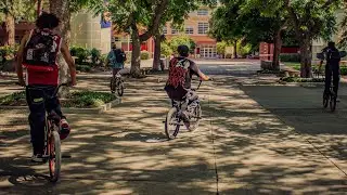 Redlands skatepark biking 