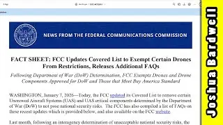 FCC Updates Covered List to Exempt 