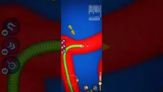 Worms Zone io Hungry Snake Game No death mod apk gameplay video