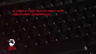 GXT 280 LED Illuminated Gaming Keyboard
