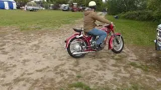 Oldtimertreffen Euper 2025 IFA MZ BK 350 Ankunft
