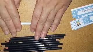 Lápis personalizado - modo fácil rápido e prático.