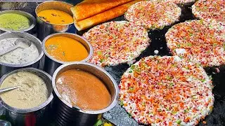 புரட்டாசி special Vegetable தோசை, நெய்பொடி Dosa, பஞ்சு Parotta, Idly கெட்டி சட்னி🤩