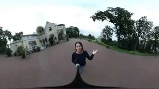 St Petersburg suburbs, Alexandria park and Cottage palace of Peterhof, with 360&deg; spb