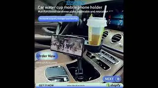 🚗 The Ultimate Car Companion: INNOVATIVE's Larger Cup Holder Tray with Versatile Features #foodtray