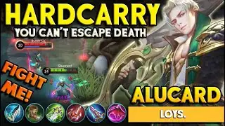 HARDCARRY! Intense Roaming & Ganking! Alucard Late Game Best Build 2020 by Loys | Mobile Legends