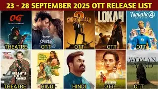 This Week 23 - 28 September OTT Release Movies & Web Series | Son of Sardaar 2 OTT | Netflix, Zee5