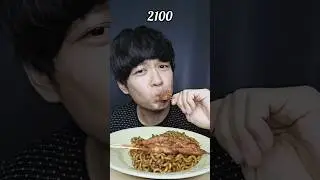 PALDO JJAJANGMEN 2100 ADA SATE AYAM #shorts