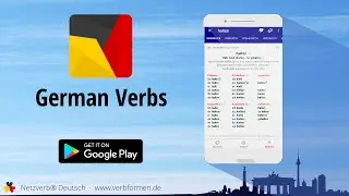 German Verbs App | Conjugation, Translation, Grammar, Games