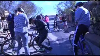 Exploring the world&rsquo;s most famous township, Soweto, on a bike Tour.