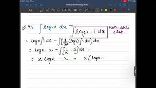 Basic Integration (Part 3) Business Mathematics B.Com. (Hons)