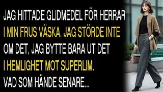 Jag hittade herrglidmedel i min frus v&auml;ska Jag gjorde ingen scen  jag bytte det i hemlighet mot n&aring;go